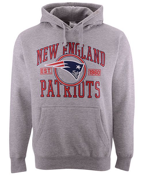 Authentic Nfl Apparel Men S New England Patriots Established Hoodie Reviews Sports Fan Shop By Lids Men Macy S