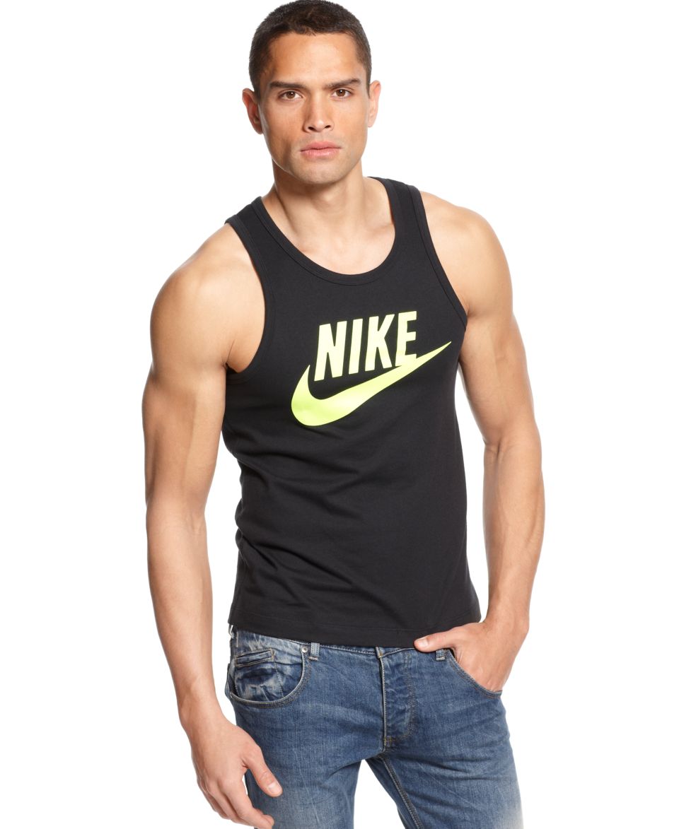 Nike Shirt, Graphic Nike Logo Tank Top   T Shirts   Men