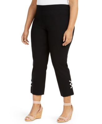 macys plus size capri pants