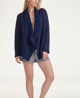 splendid waffle cardigan