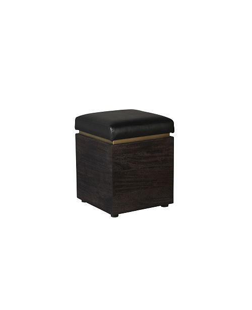 Union Home Solid Wood Storage Ottoman Reviews Furniture Macy S