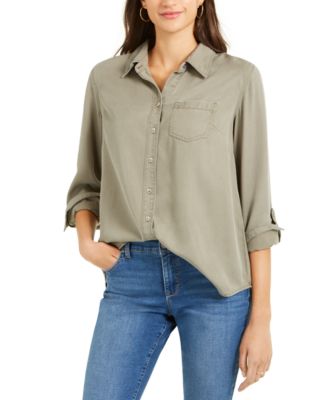 macy's style & co blouses