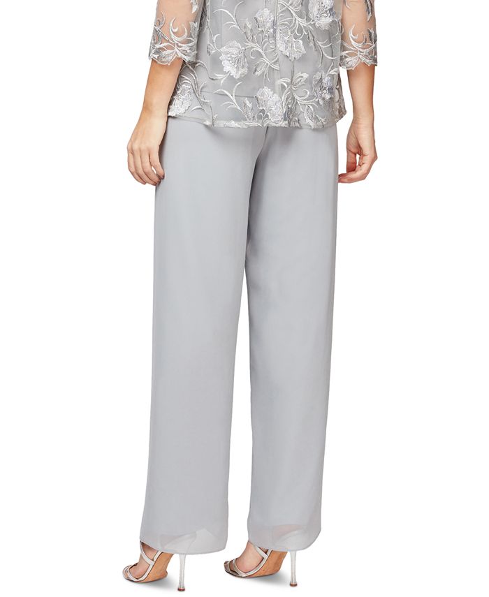 petite chiffon pants