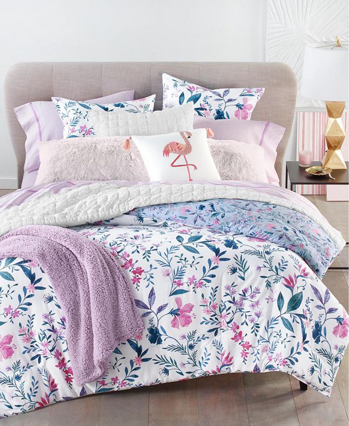 Martha Stewart Collection Whimsical Floral Full/Queen 3Pc. Comforter