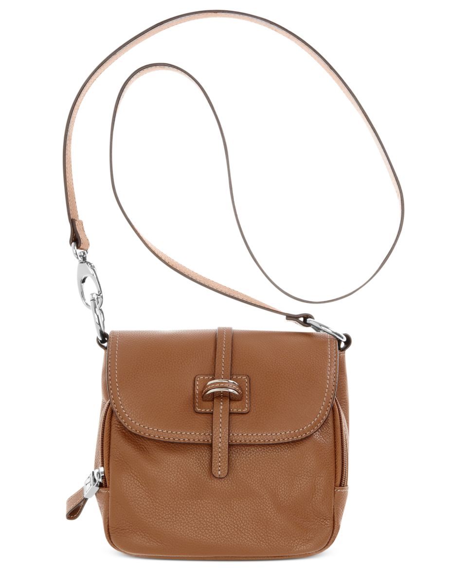 Tignanello Handbag, Leather Item Flap Crossbody   Handbags & Accessories