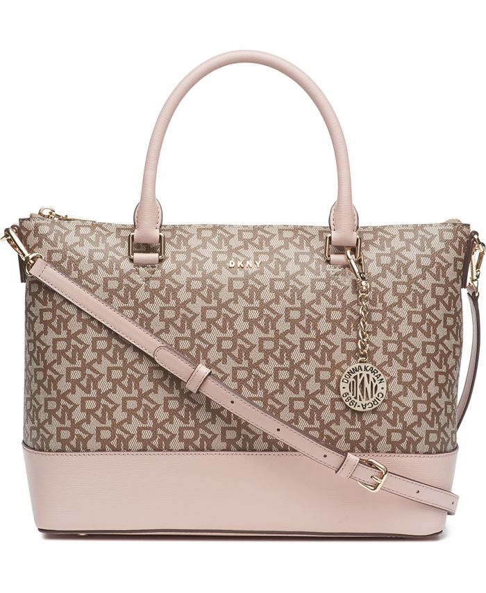 dkny bryant logo satchel