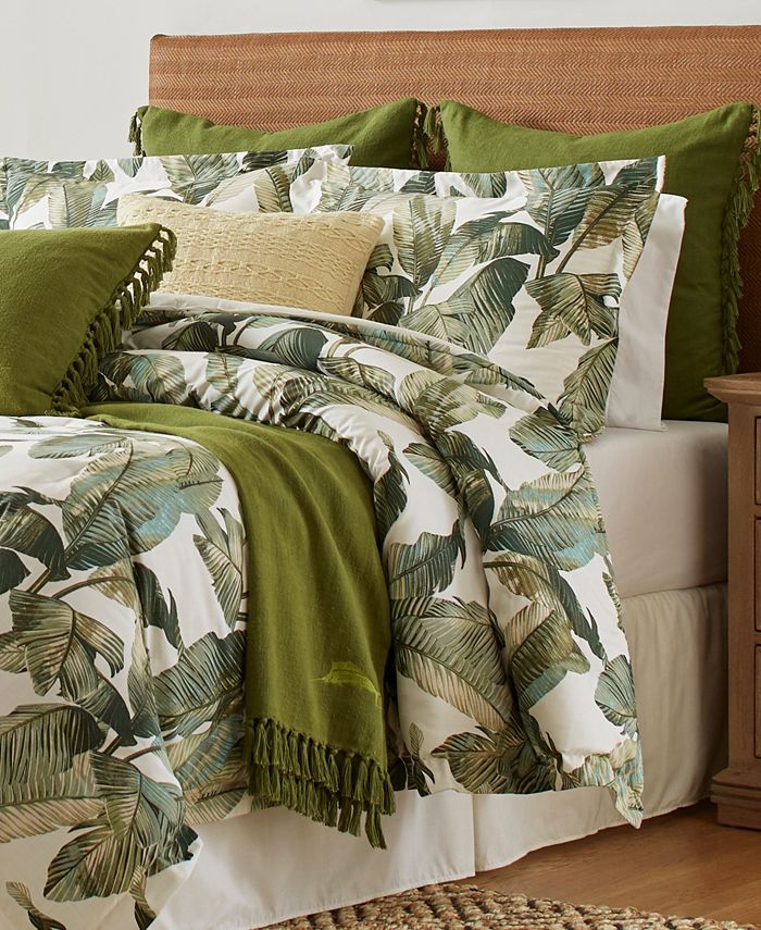 Tommy Bahama Home Tommy Bahama Fiesta Palms Queen Comforter Set