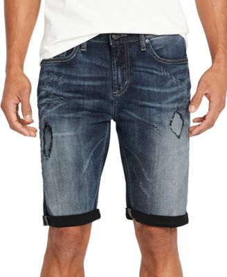 macys mens denim shorts