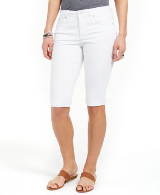 macys womens denim shorts