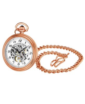 gold pocket watch with chain