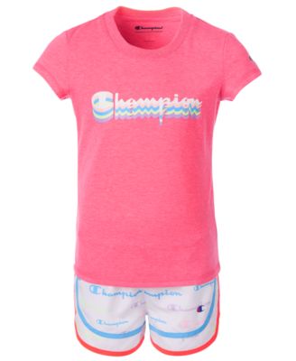 baby champion short set