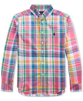 polo ralph lauren plaid shirt