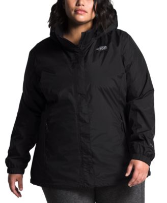 plus size north face with hood