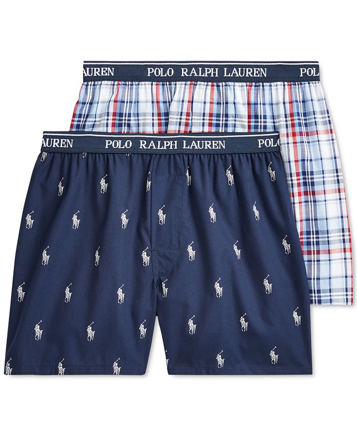 Polo Ralph Lauren Big Boys 2-Pack Printed Cotton Boxers & Reviews ...