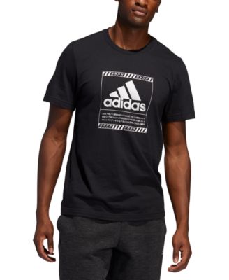 adidas Men's Metallic-Logo T-Shirt 
