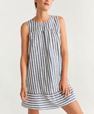 MANGO Striped Cotton Dress \u0026 Reviews 