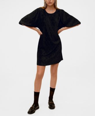 mango zig zag dress
