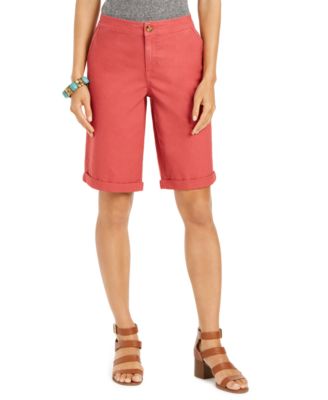 macy's bermuda shorts womens