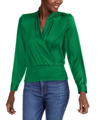 macy's surplice top