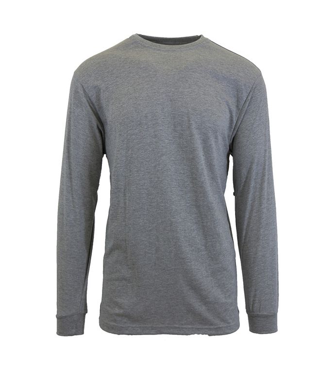 Galaxy By Harvic Men's Egyptian Cotton-Blend Long Sleeve ...