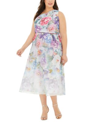 plus size organza dresses
