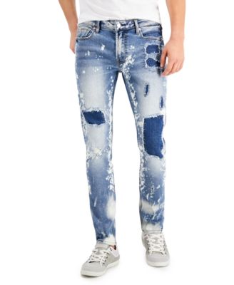 ripped and repaired jeans mens