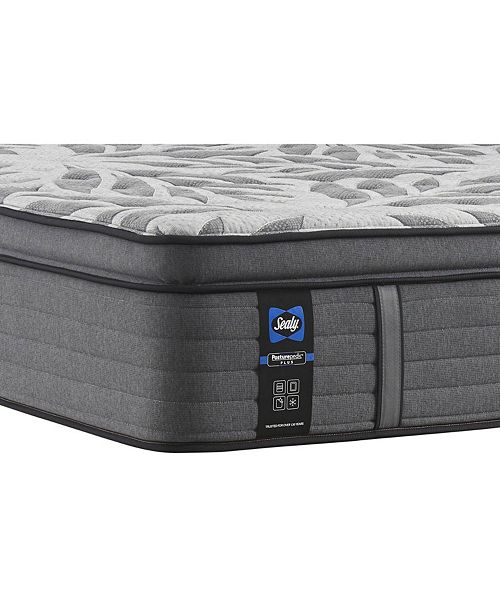 Sealy Premium Posturepedic Satisfied Ii 14 Plush Pillow Top Mattress Queen Reviews Mattresses Macy S