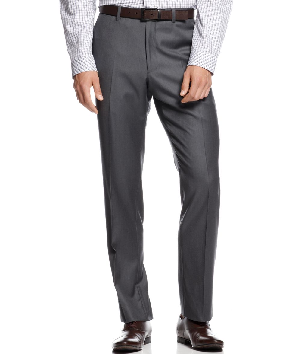 Vince Camuto Slim Fit Glen Plaid Pants   Pants   Men