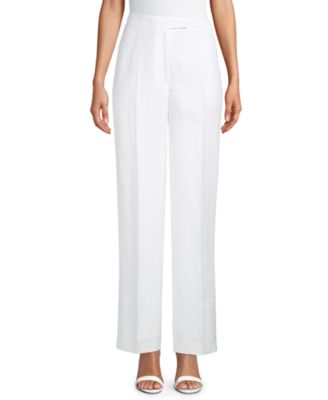 macys women linen pants