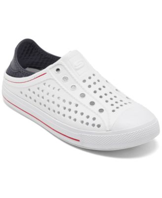 macy's white tennis shoes