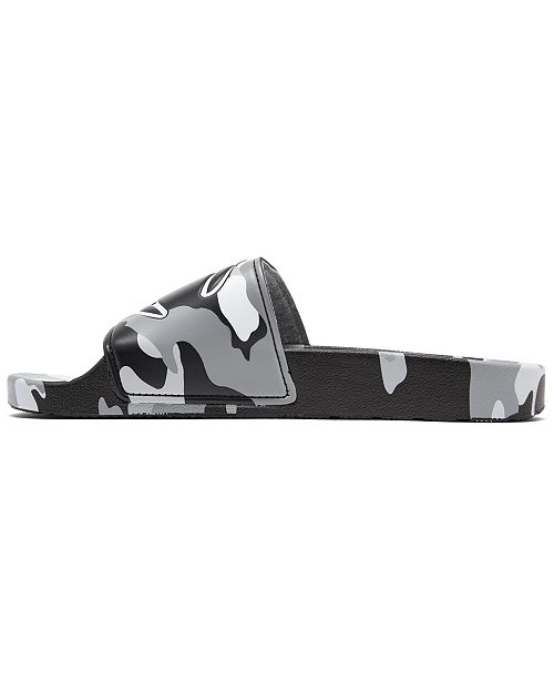 Champion Men S Ipo Camo Slide Sandals From Finish Line Reviews Finish Line Athletic Shoes Men Macy S