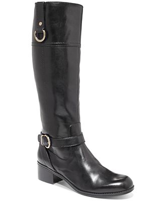 Bandolino Chamber Wide-Calf Tall Riding Boots - Shoes - Macy's