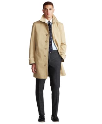 polo trench coat mens