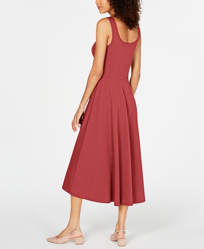 Alfani Tank Fit & Flare Midi Dress, Created for Macy's & Reviews