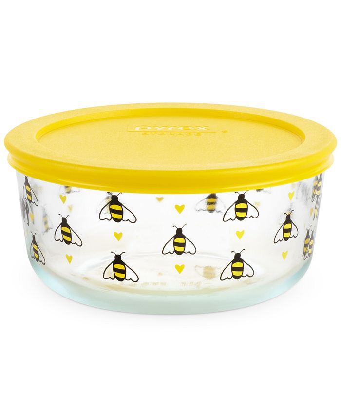 pyrex decorated food storage set