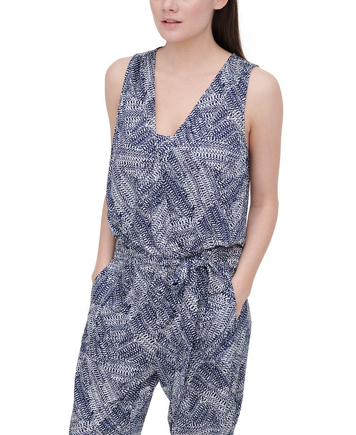 DKNY Printed Jumpsuit & Reviews - Jumpsuits & Rompers - Women - Macy's