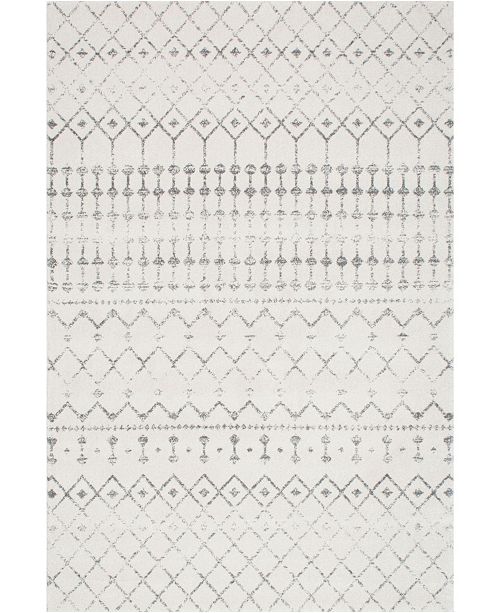 Nuloom Bodrum Moroccan Blythe Gray 8 X 10 Area Rug Reviews Rugs Macy S