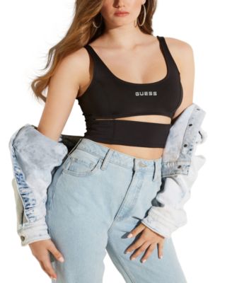 guess jeans crop top
