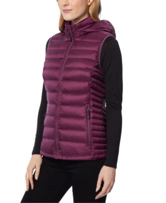 32 degrees hooded packable down puffer vest