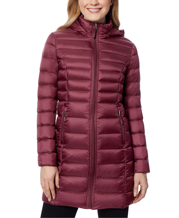 32 Degrees Packable Hooded Down Puffer Coat, Created for Macy's