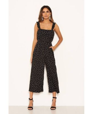 ax paris polka dot jumpsuit
