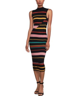 bcbg striped dress