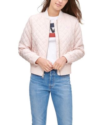 levi's quilted bomber jacket