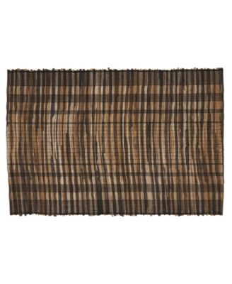 Набор салфеток Saro Lifestyle с водяным гиацинтом в полоску из 4 штук