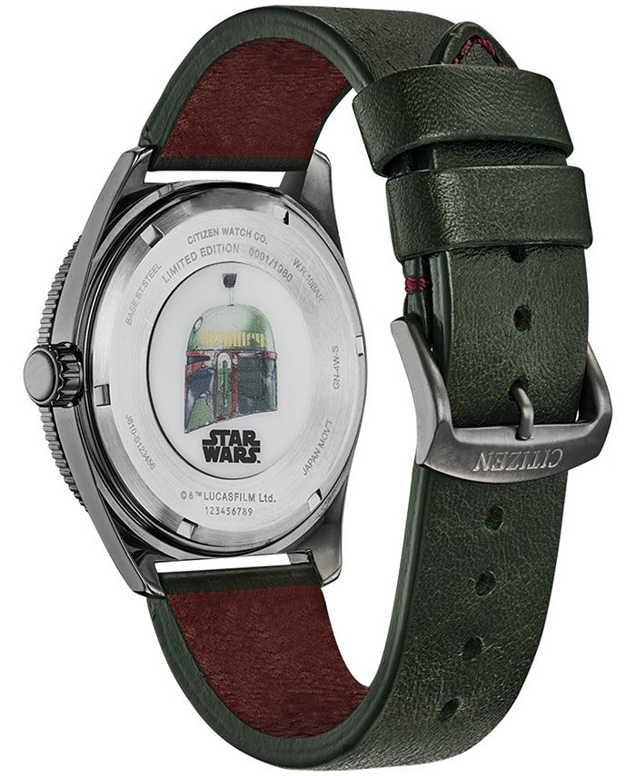 citizen eco drive star wars watch