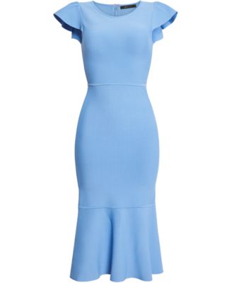 bcbgmaxazria blue dress