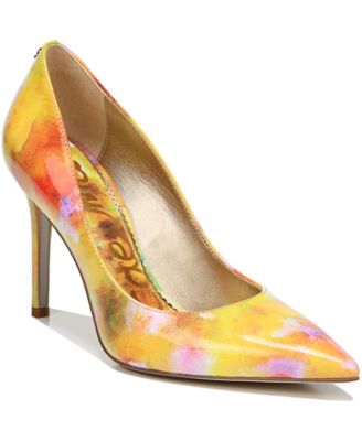 yellow pumps macys