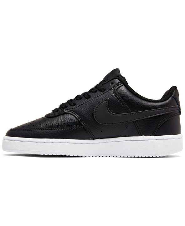 women's nikecourt vision low casual sneakers from finish line