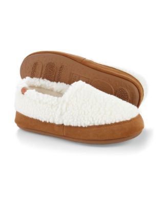acorn memory foam slippers