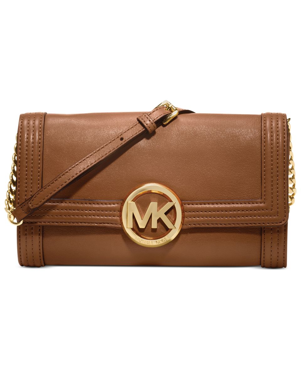 MICHAEL Michael Kors Fulton Bombe Clutch   Handbags & Accessories